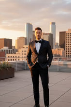 "Barcelona" Black Tuxedo Jacket Notch (Separates)